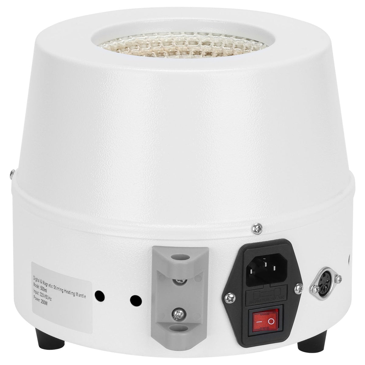 Labasics Electric Stirring Heating Mantle, Adjustable Temperature and Speed, with Digital Display, for Laboratory Solution Mixing, Refluxing, Distillation, 110 V 250 W, 500 ml
