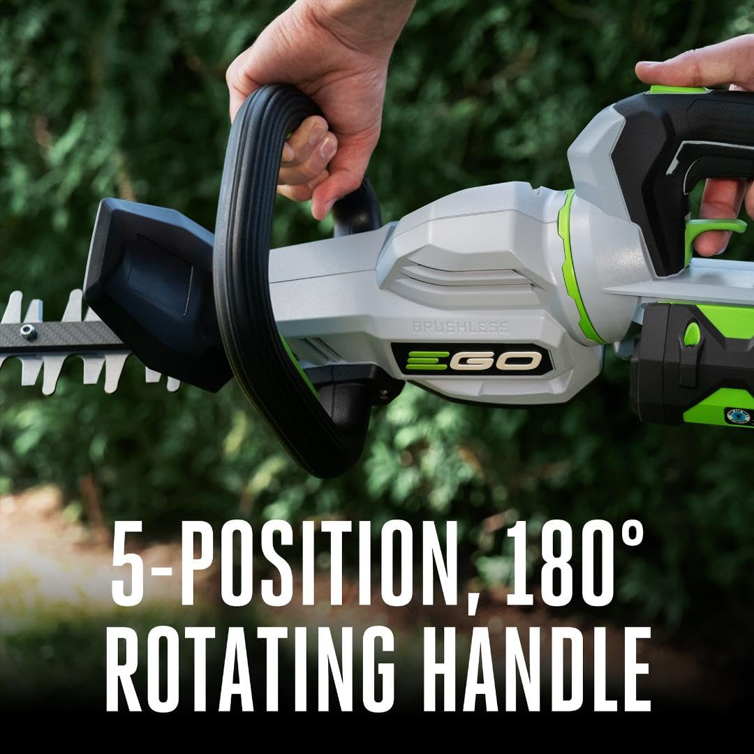 EGO Power+ Hedge Trimmer Cordless, Electric Hedge Trimmer 26", Includes 56V 2.5Ah Battery and Charger - HT2601