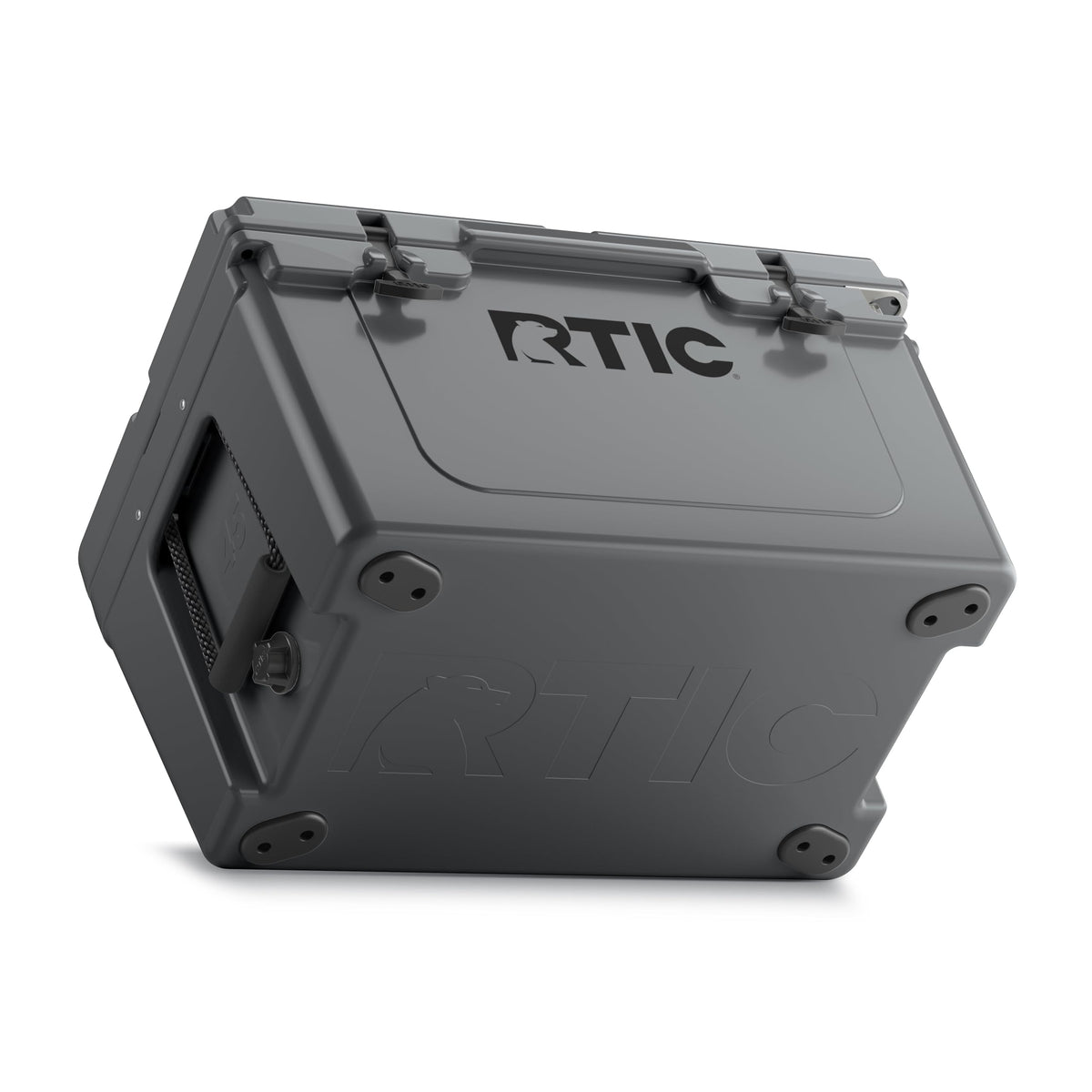 RTIC 45QT Ultra-Tough Cooler Hard Insulated Portable Ice Chest Box for Beach, Drink, Beverage, Camping, Picnic, Fishing, Boat, Barbecue, Dark Grey