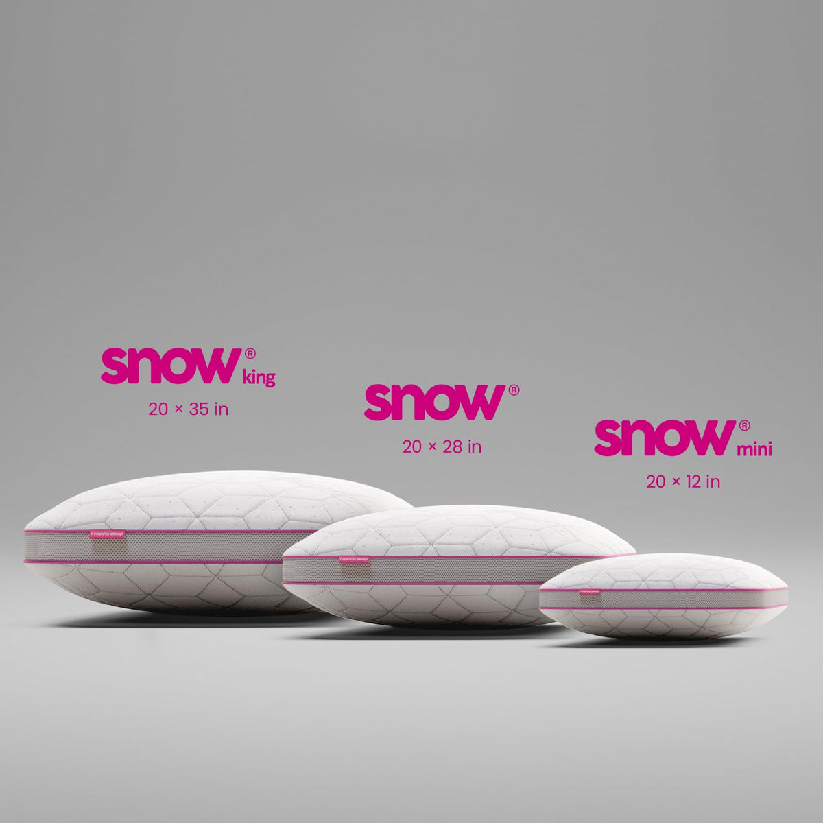 IWS SnowTouch® Adjustable Pillow, Neck Support, Bed Pillows for Sleeping, Gel Cross Cut Memory Foam for Side Sleepers (King (Pack of 1))