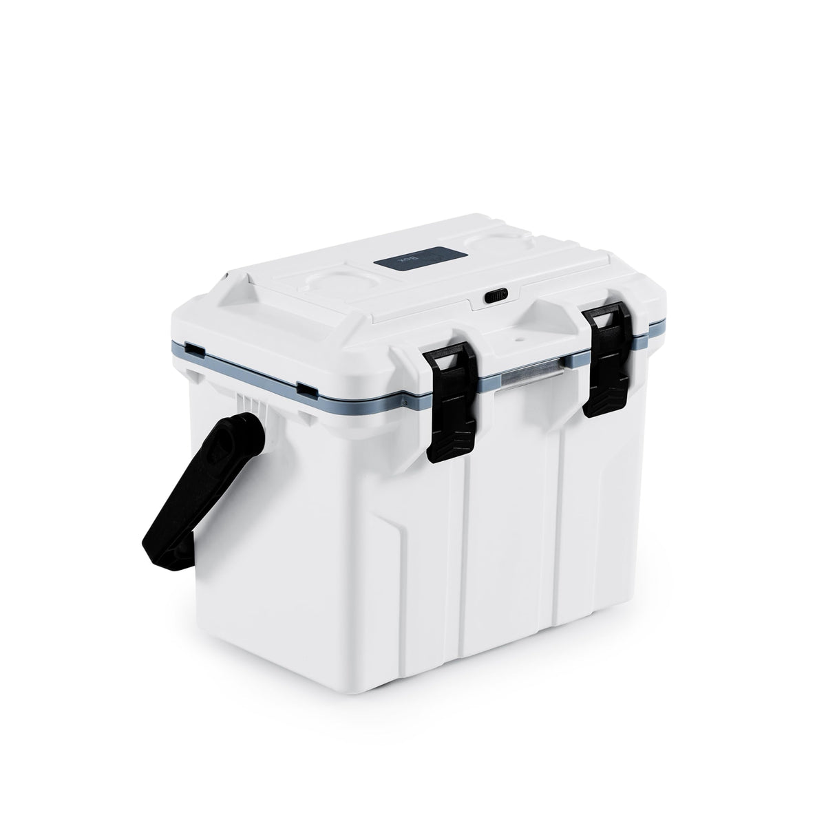 Hard Cooler Box 16 QT - Portable Ice Chest, 15-Can Capacity, Waterproof, Heavy-Duty for Camping, Beach, Outdoor Activities - BluBox