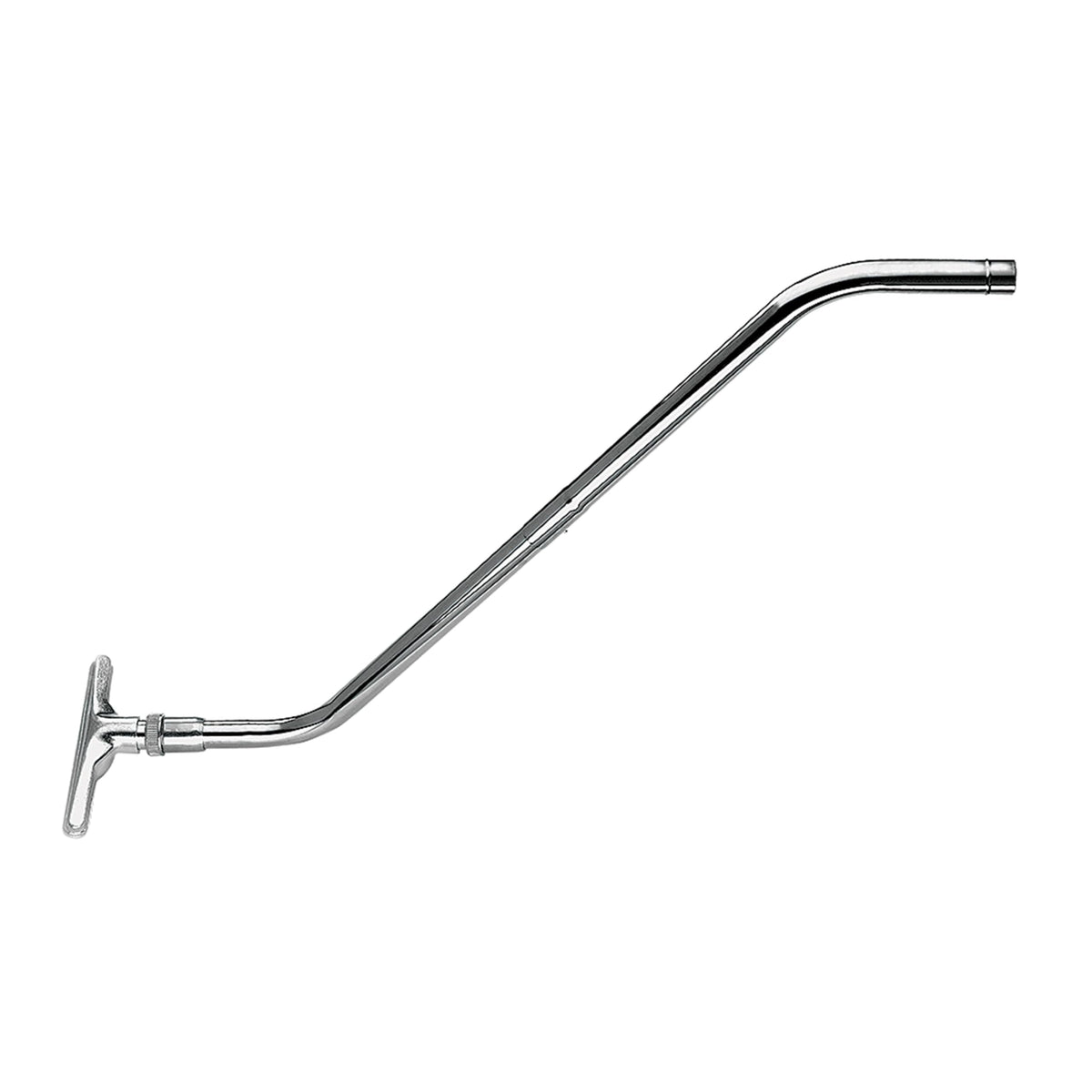 Nortech N639 12-Inch Wide Aluminum Floor Tool with 4-Foot Steel Double Curved Wand for 2-Inch Vacuum Hose