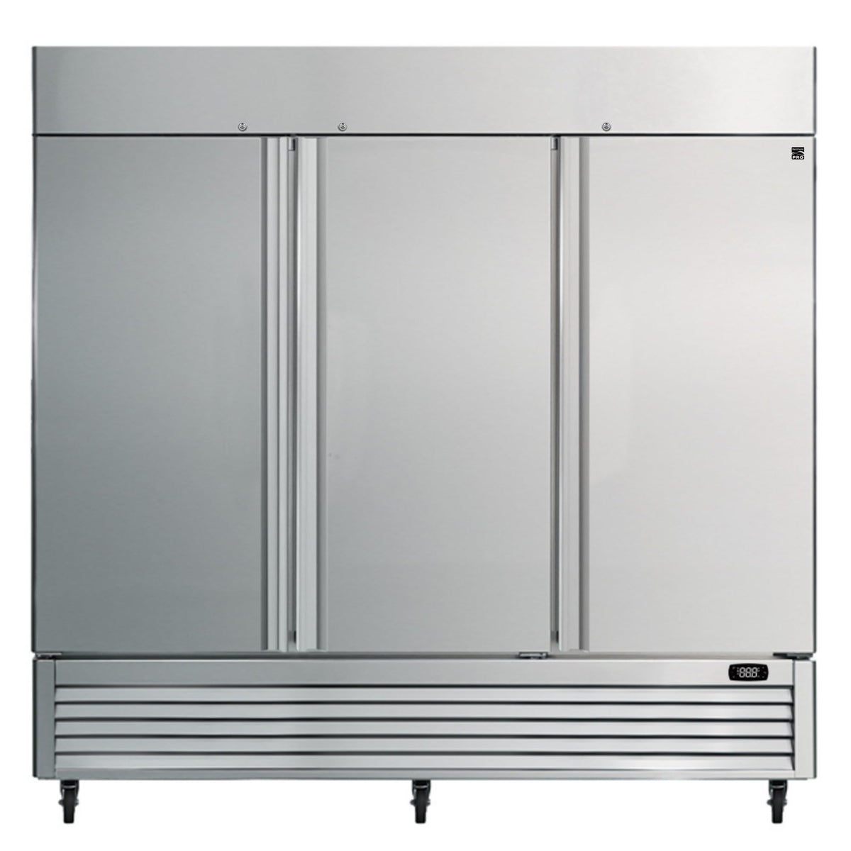Kenmore 72 Cu.ft Commercial Freezer – Upright Convertible Refrigerator, Frost Free, Congelador For Restaurant, Industrial Use, Cafe, Shop, Buffet Station, Reach-In Full-Size, Stainless Steel