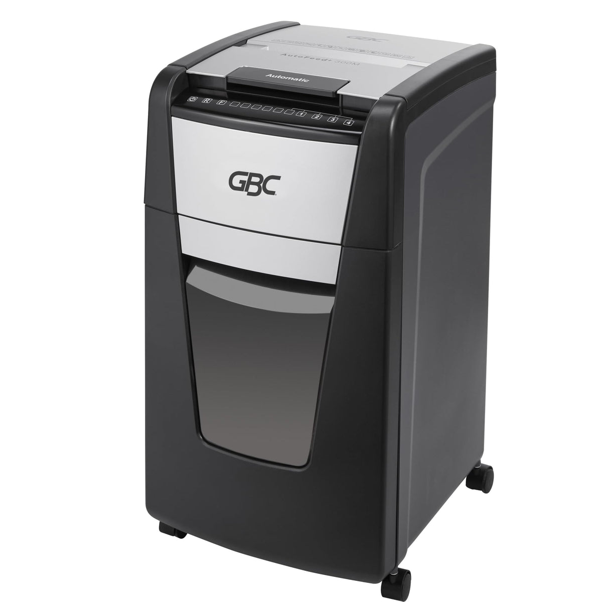 GBC Paper Shredder, Auto Feed+, 300 Sheet Capacity, Super Cross-Cut, Office Shredder, 300X (WSM1757608)