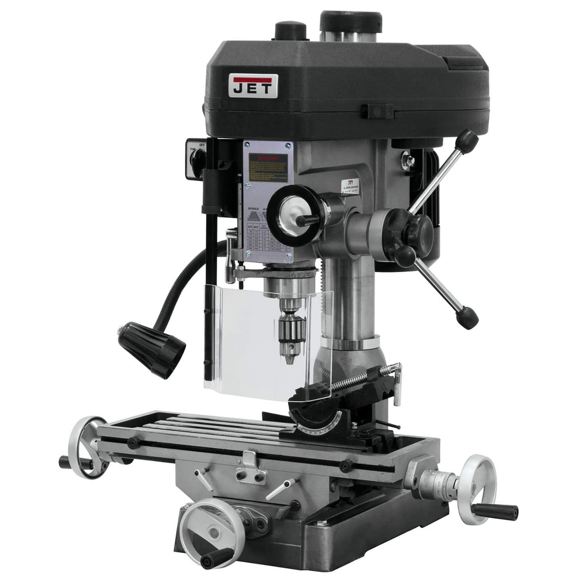 JET 15-Inch Mill Drill Machine, 1 HP, 115/230V 1Ph (Model JMD-15)
