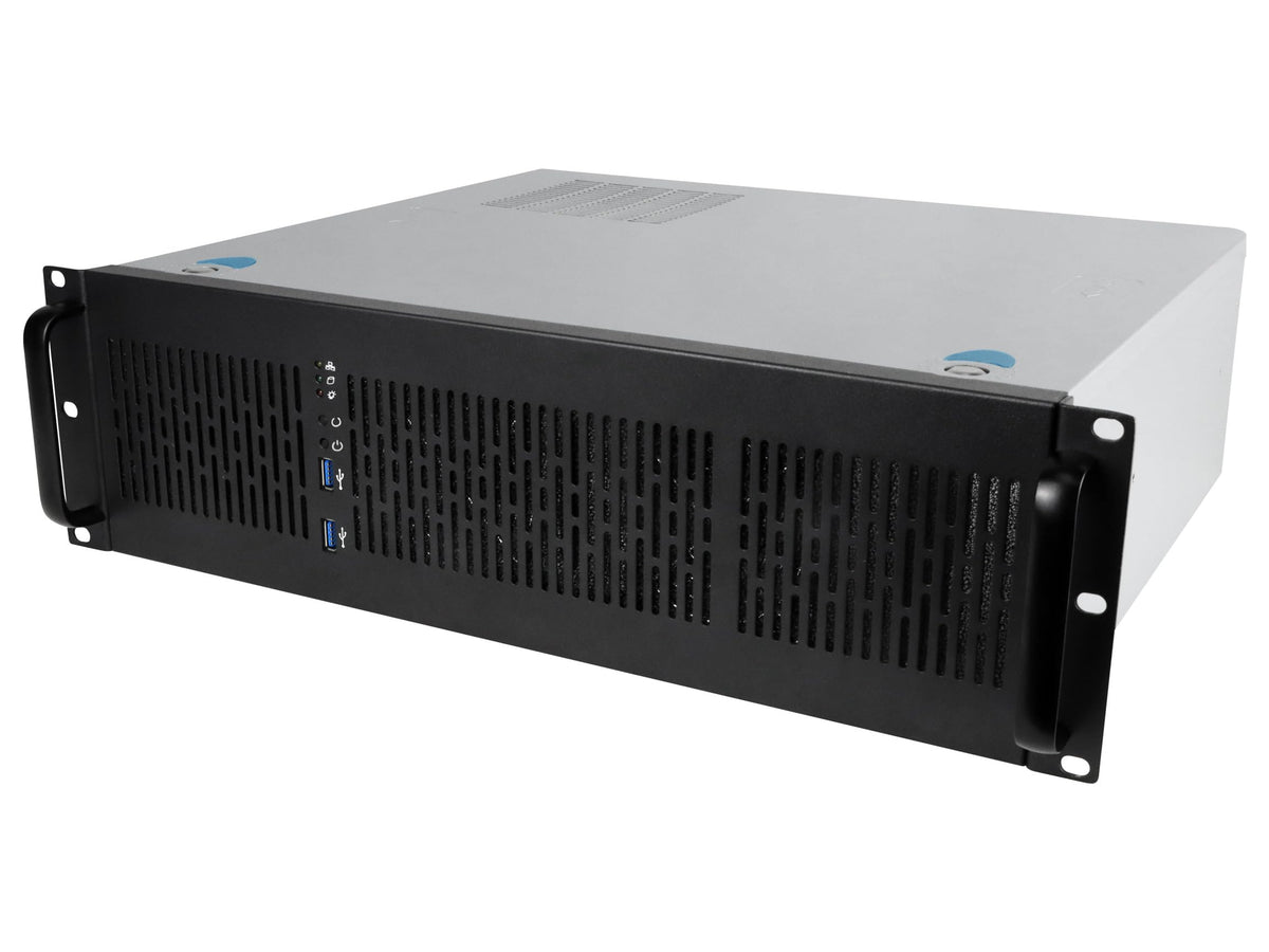 Rosewill 3U Server Chassis Rackmount Case | 6 x 3.5 Bays | ATX Compatible | 2 x 80mm Fans | 2 x USB 3.0 | RSV-Z3100U