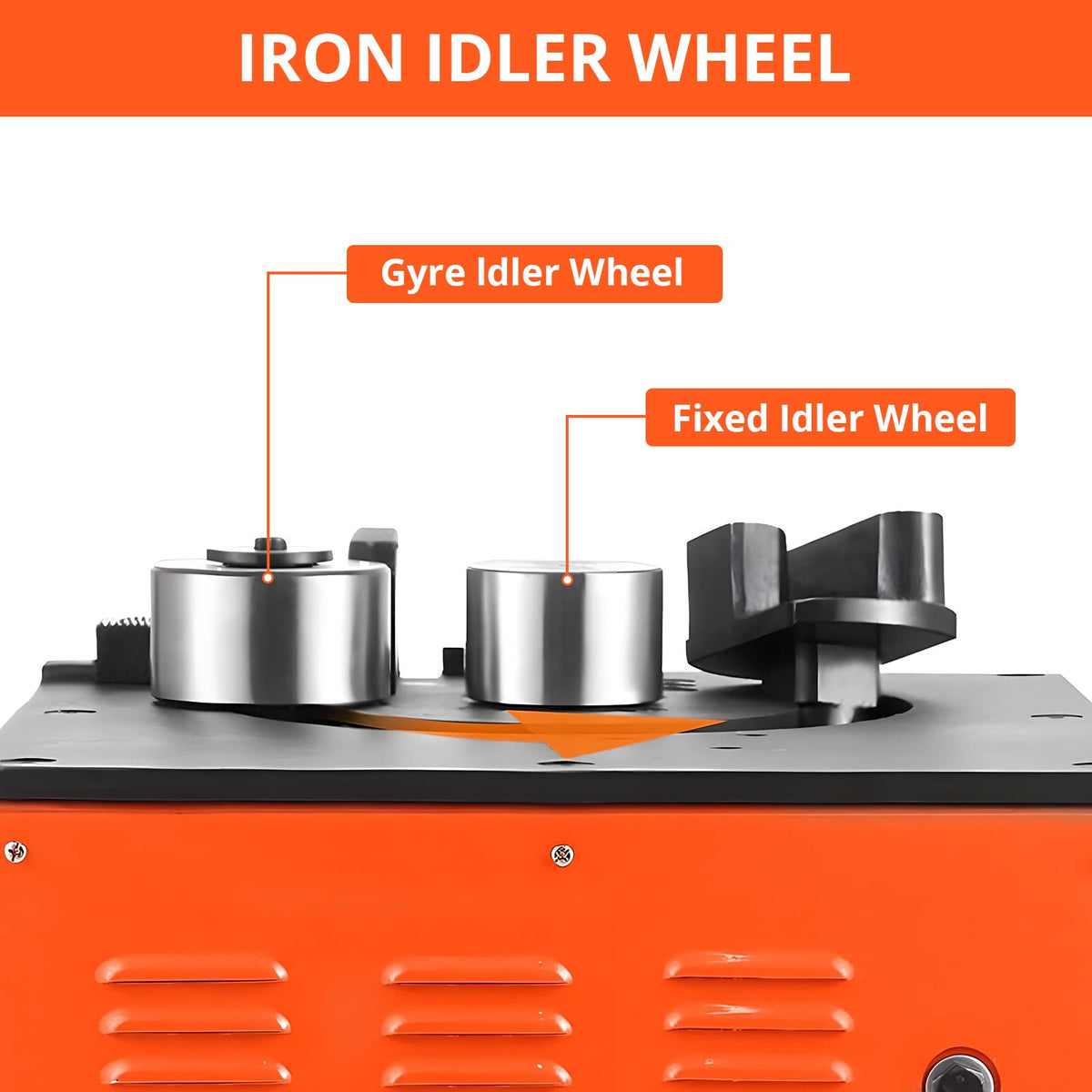 1600W Electric Rebar Bender Machine up to 1 inch with Our Electric Bender - Achieve 0-180° Angles, Operate with Convenient Foot Pedal Switch, & from Powerful Motor