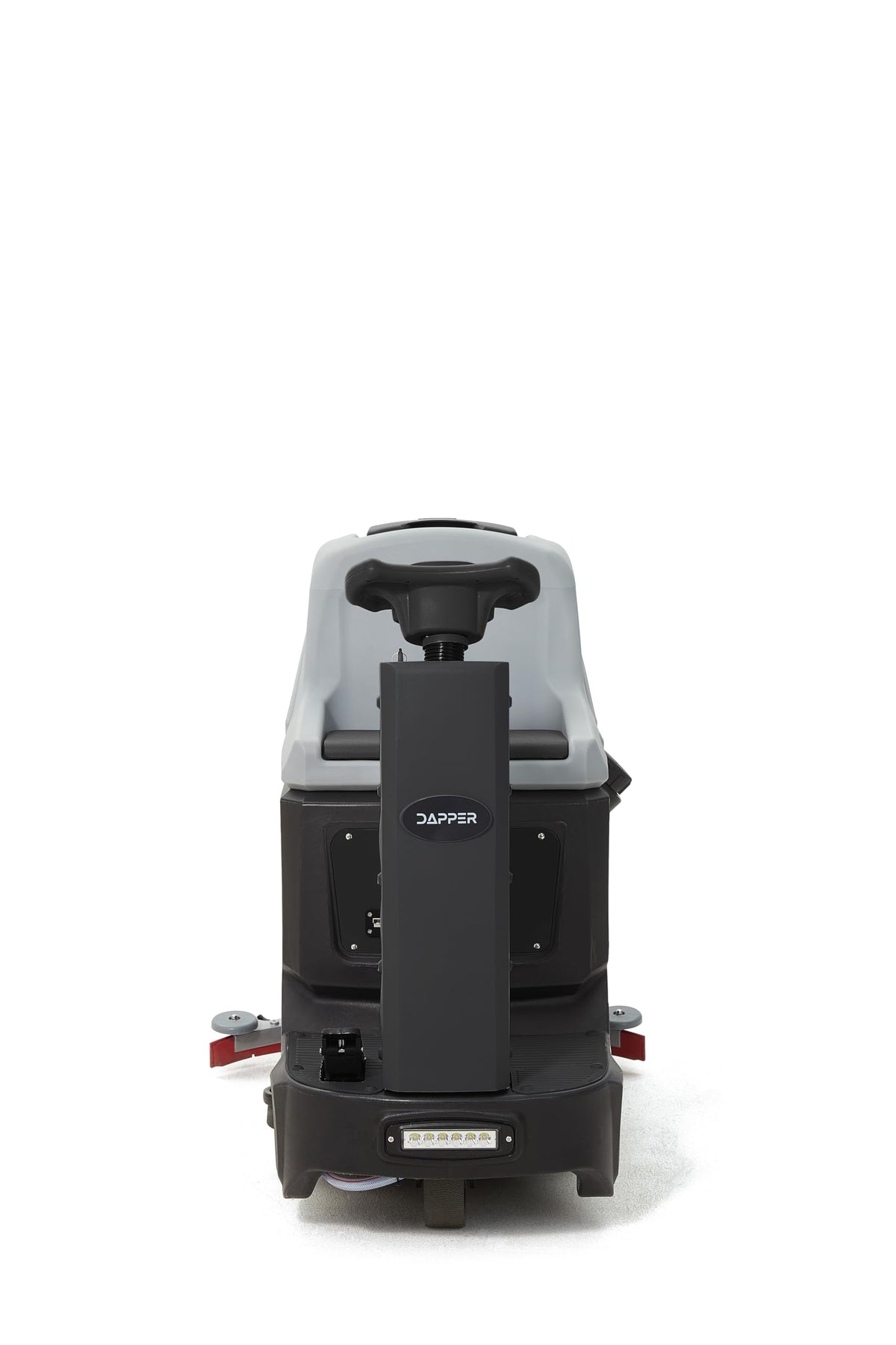 Battery Powered Ride-On Commercial Floor Scrubber Machine, 22" Brush, 31.5" Squeegee Width, 19 gal Solution Tank, 20 gal Recovery Tank, 5 hr Use 7 hr Charge, 200 RPM, 48,400 Sqft/H, Batteries Included