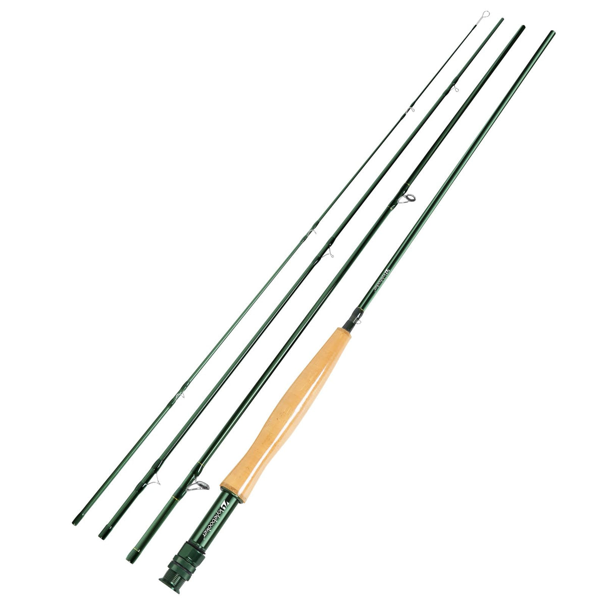 Kylebooker Fly Fishing Rod with Reel Combo Kit（8wt 9‘0“,4sec Rod,7/8 Reel ）