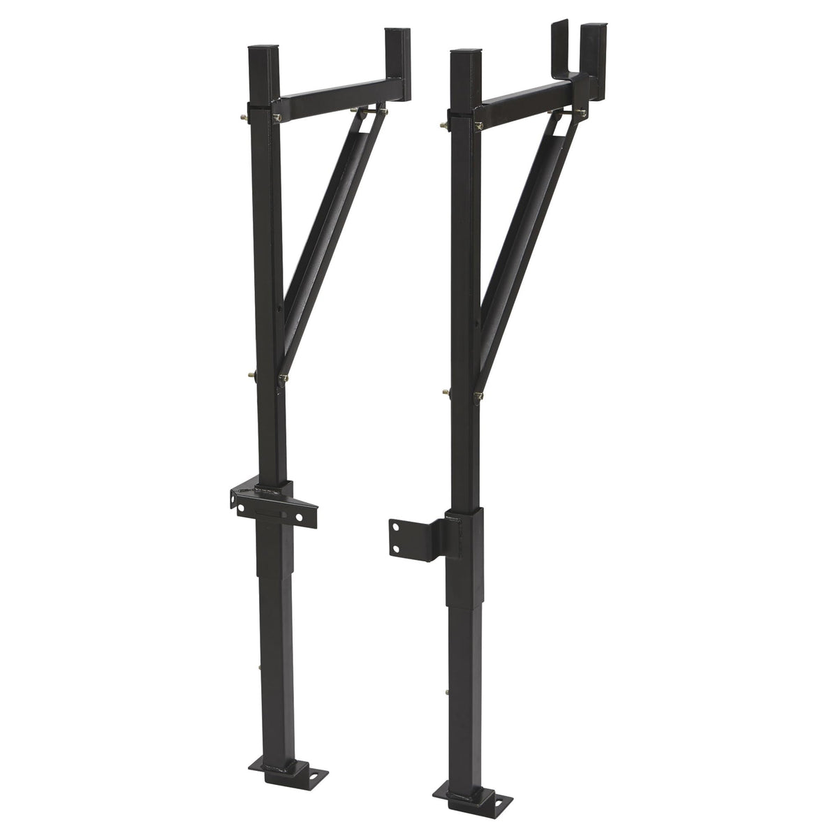 Rockland Extendable Truck Ladder Rack, 39" x 7" x 51.2", 250 LBS Capacity, Steel Truck Rack with Adjustable arm from 19" - 32", Ladder Rack for Truck