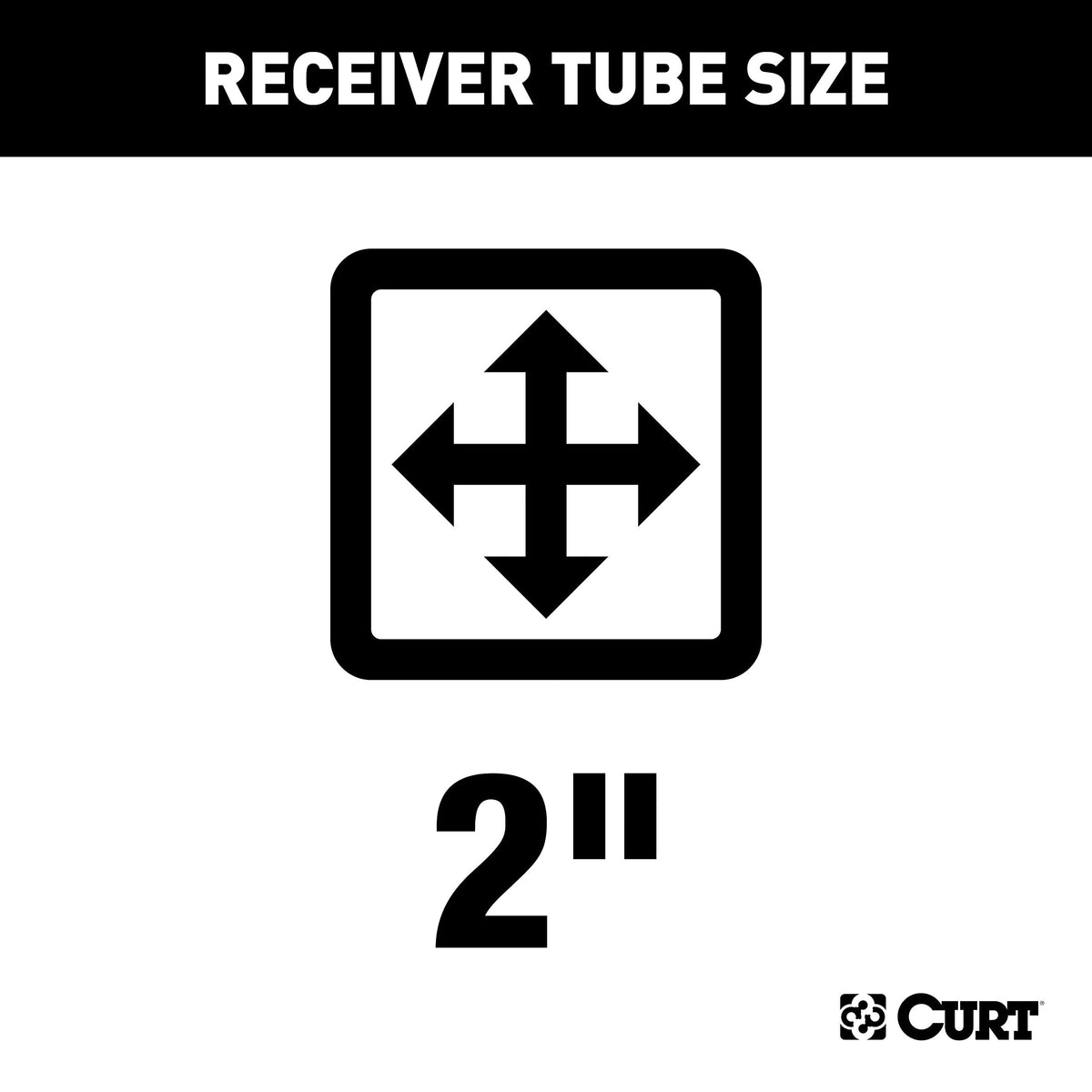 Curt Manufacturing 13422 Class III Receiver