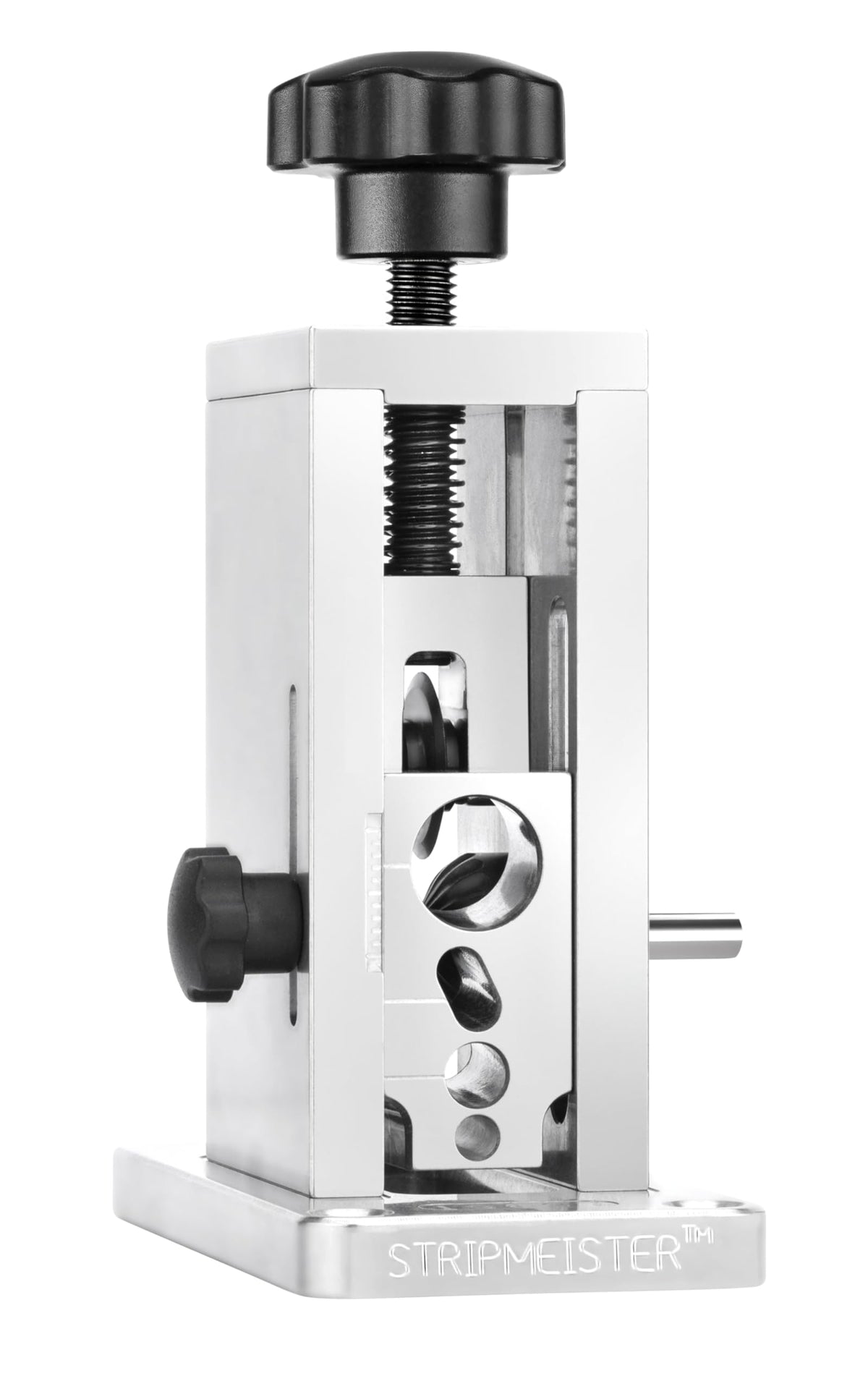 StripMeister Original Drill-Powered Wire Stripper – Wire Sizes Up To Ø3/4", Jam-Free, Copper Wire, Built for Safety, Speed, and Efficiency - Portable Wire Stripping Machine