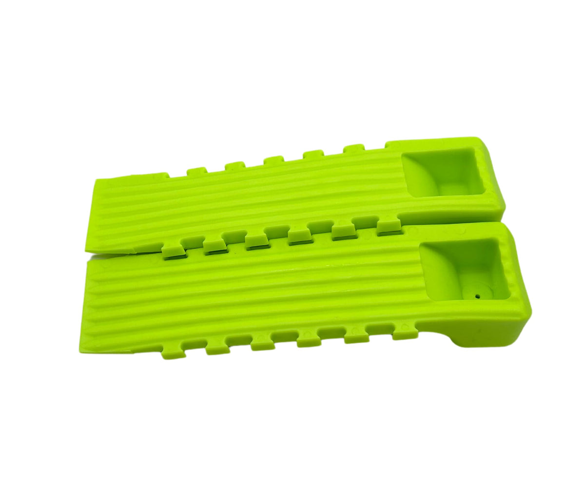 BA Products 48-WSN Neon Interlocking Wreckmaster Tire Skate (Set of 4)