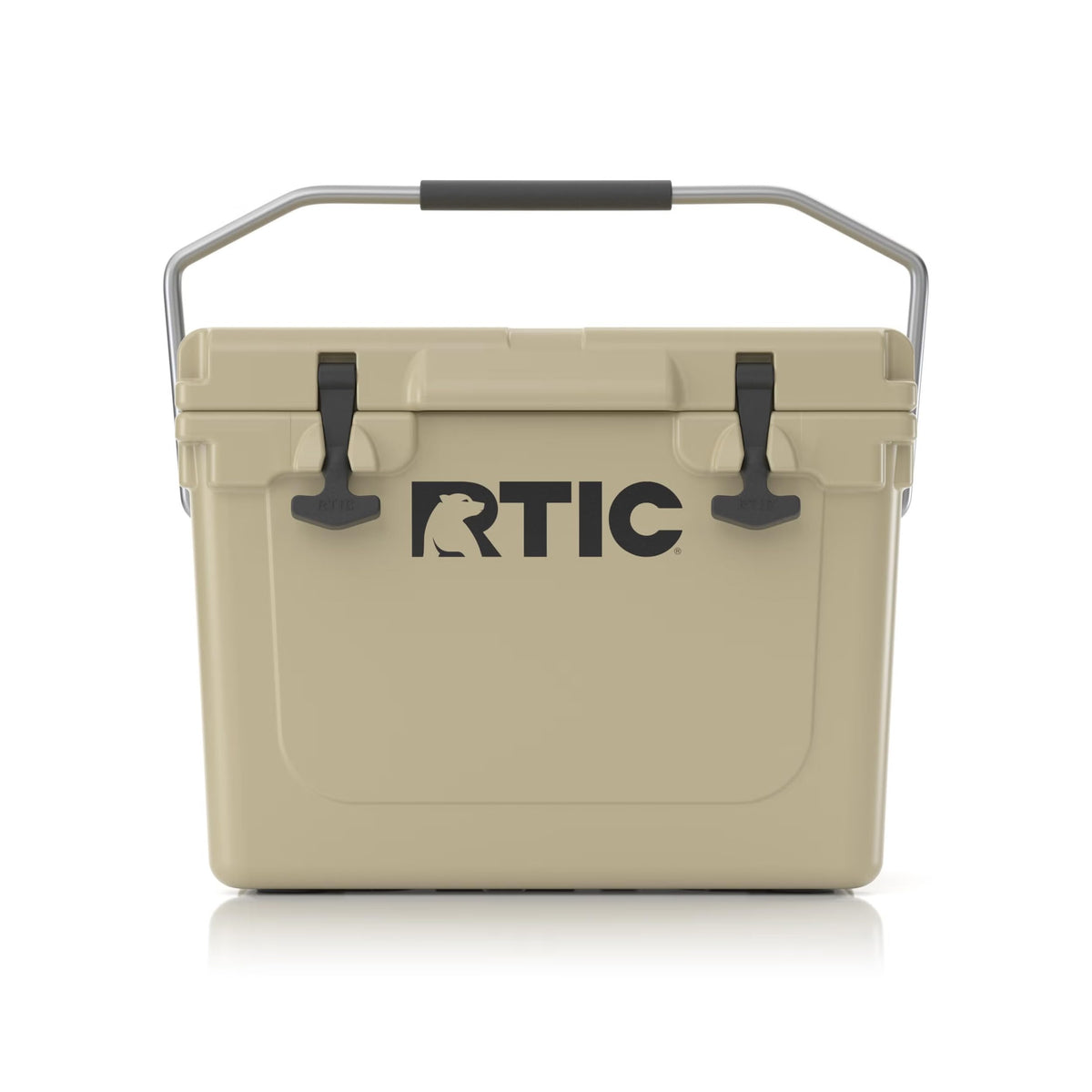 RTIC 20 QT Ultra-Tough Cooler Hard Insulated Portable Ice Chest Box for Beach, Drink, Beverage, Camping, Picnic, Fishing, Boat, Barbecue, Tan