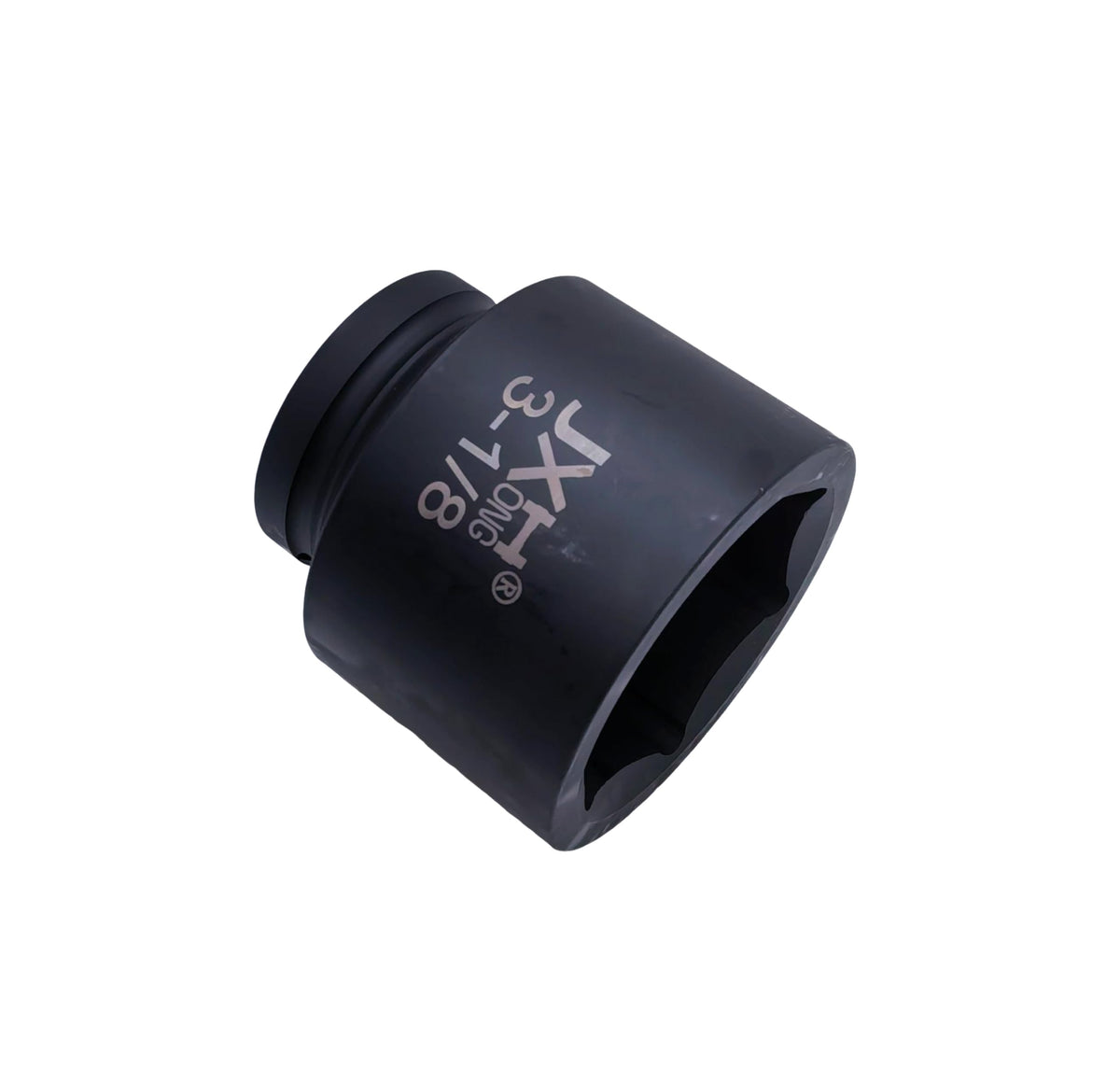 1-1/2" Drive Impact Socket, 6-Point, Heat Treated Cr-Mo Steel – Heavy Duty for Hydraulic Impact Wrench (3-1/8")