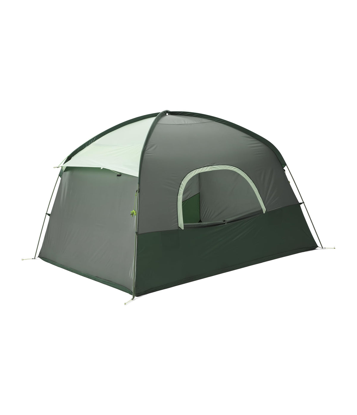 THE NORTH FACE Sequoia 6 Tent - Six-Person Waterproof Camping Tent, Spacious & Easy to Set Up, 2 Zipper Doors, Agave Green/Granny Smith, One Size