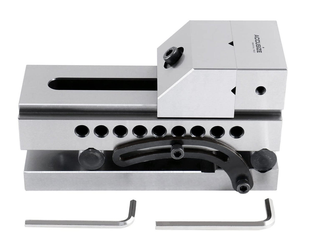 Accusize Industrial Tools 5'' by 0.0002'' Precision Screwless Sine Vise, Ba66-0420