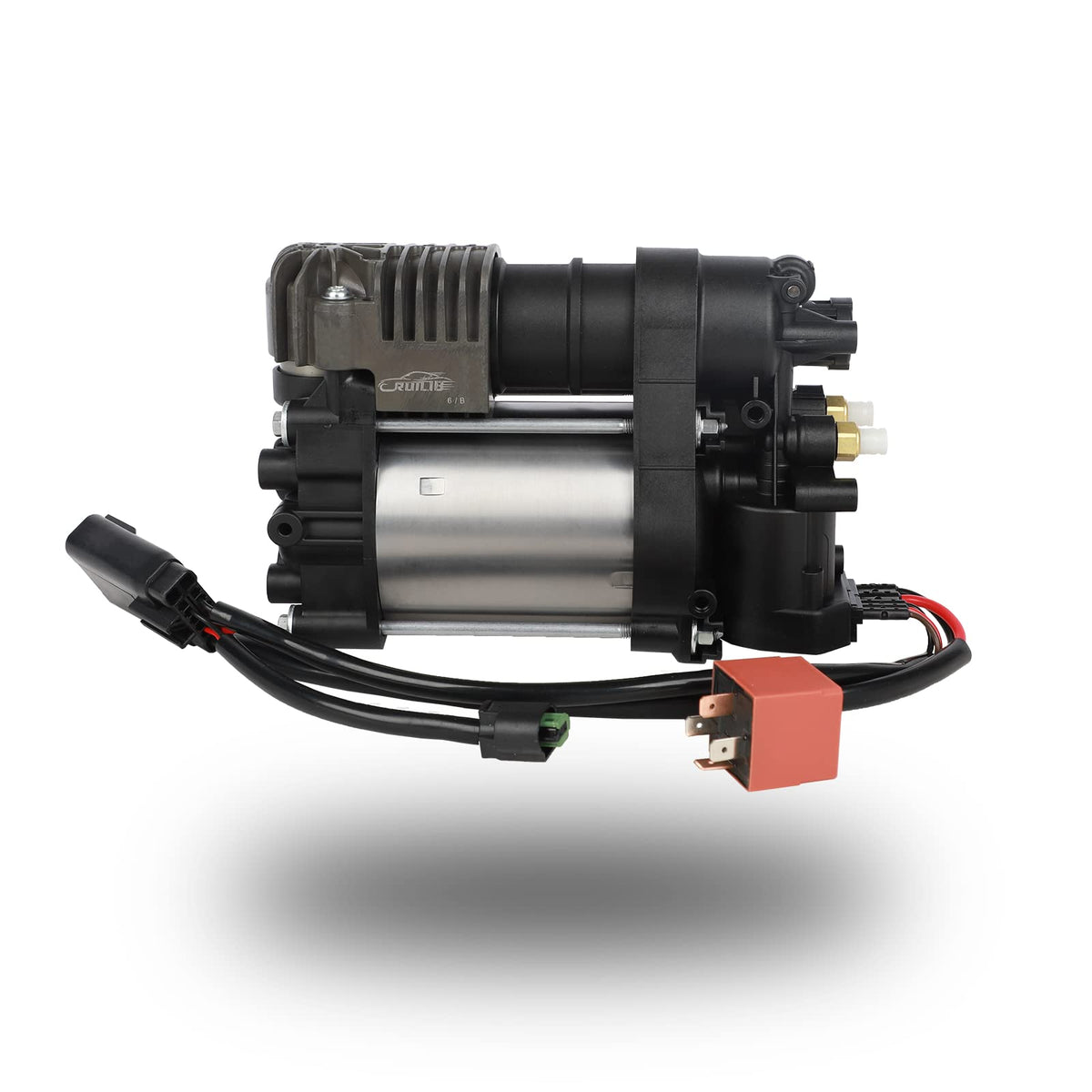 RUILIB 949-356 Airmatic Air Suspension Compressor Air Pump Kit Replacement 949-300 68041137AF 68204730AB for Jeep Grand Cherokee WK2,Dodge RAM 1500,Tesla Model S