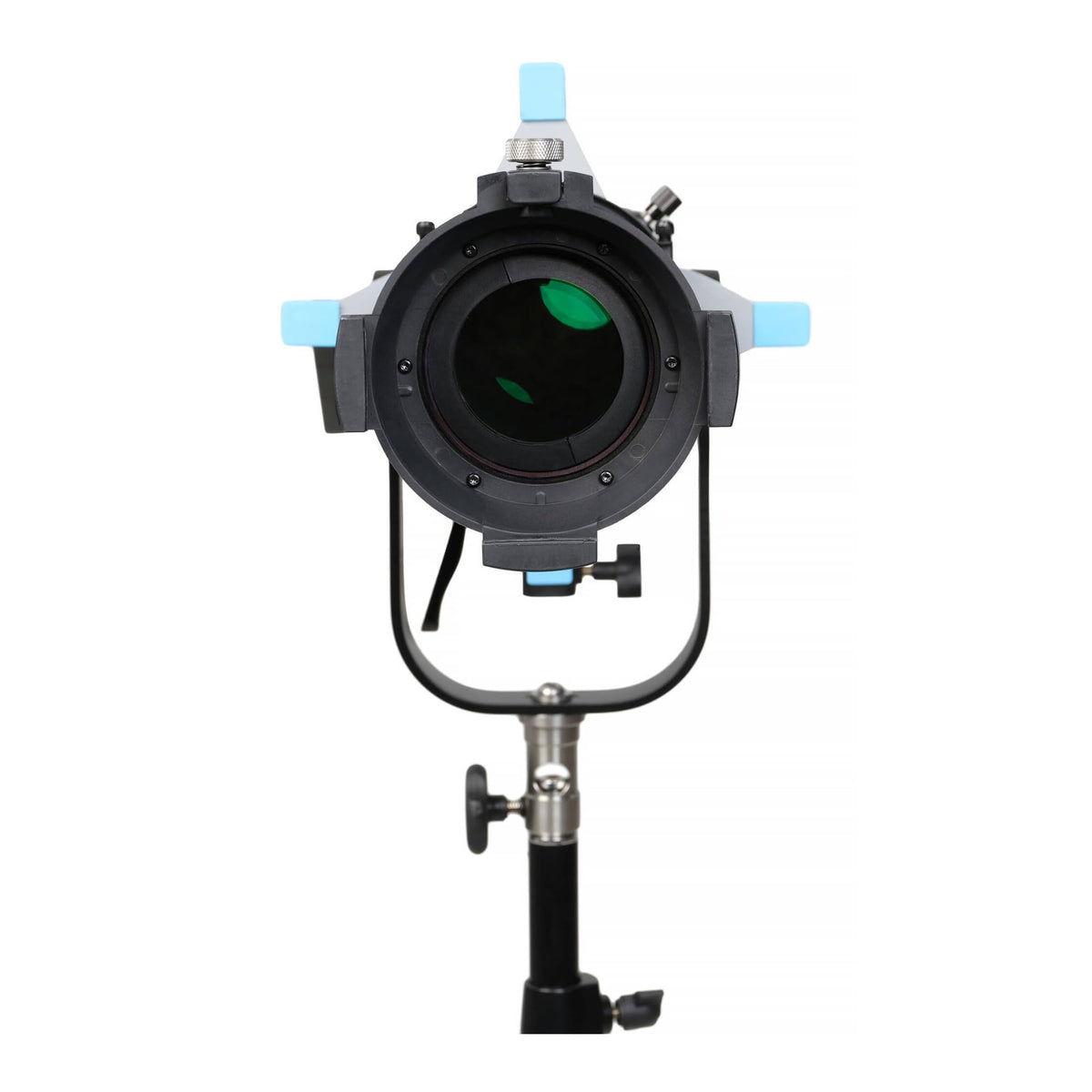 Nanlite FS-60B Bi-Color LED Portable Studio Spotlight with App Control and Projection Attachment for FM Mount with High-Precision Optics Bundle (2 Items)