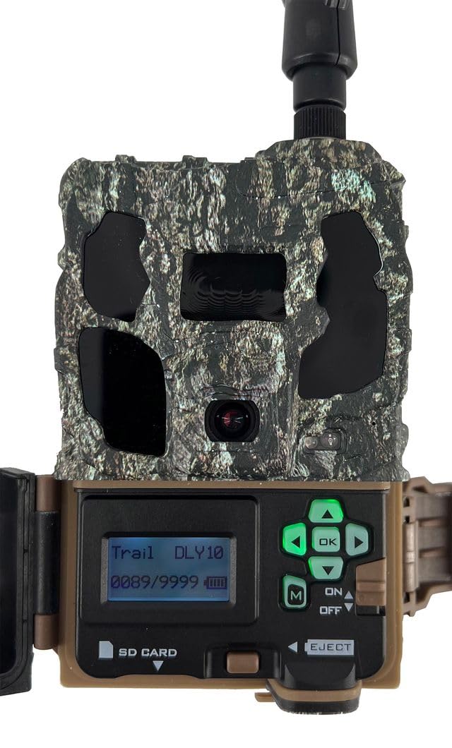 Browning Defender Wireless Pro Scout Max HD AI Trail Game Camera Bundle Includes 32GB Memory Card and J-TECH Card Reader (46MP) | BTCPSMHDAI