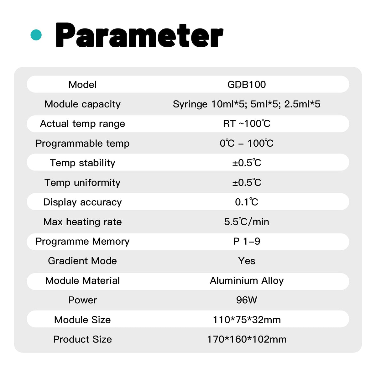 LAB FISH 2.5ml/5ml/10ml Capacity Gel Heating Machine Professional PRP PPP Maker Heater Dry Bath Incubator Block Temperature Control