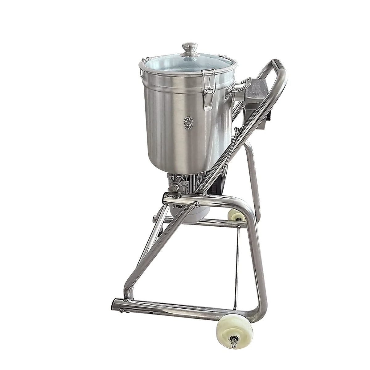Commercial Food Cutter and Food Processor,Meat Chopper Machine Stainless Steel Universal Food Mixer Vegetable Industrial Fruit Blender,Vegetable Blender,Animal Feed Cutter & Mixer for Farm (20L)