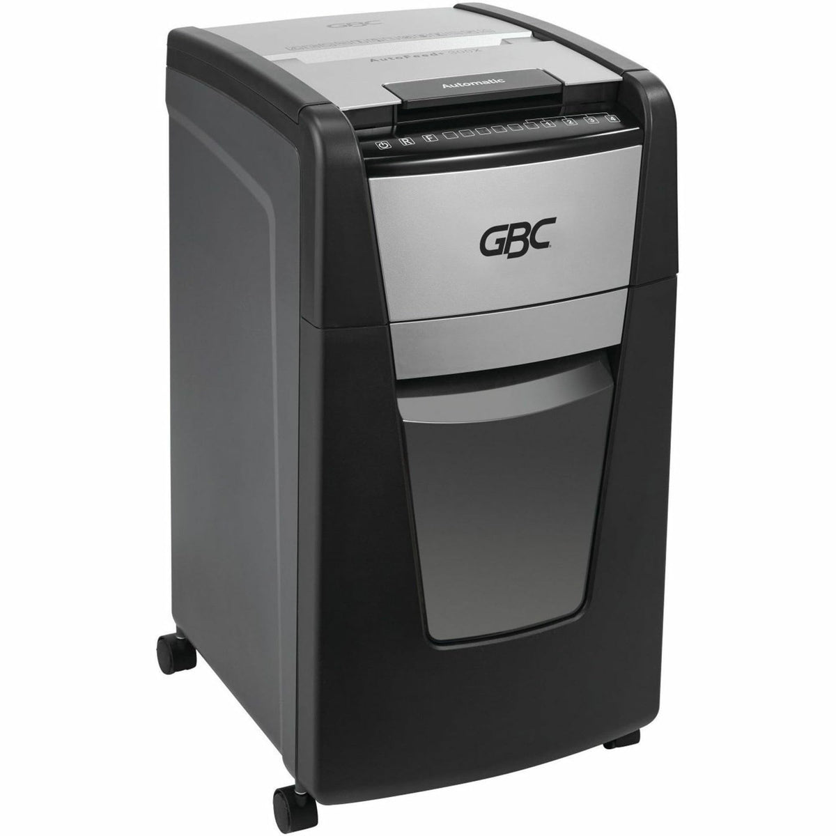 GBC Paper Shredder, Auto Feed+, 300 Sheet Capacity, Super Cross-Cut, Office Shredder, 300X (WSM1757608)