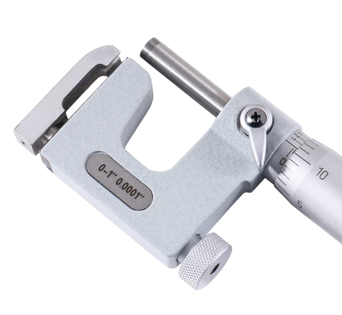 Accusize Industrial Tools 0-1'' x 0.0001'' Multi Anvil Micrometer in Fitted Box, P101-S100