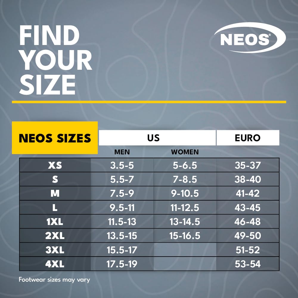 NEOS 15" Navigator 5 Expandable Waterproof Winter Overshoes (N5P3)