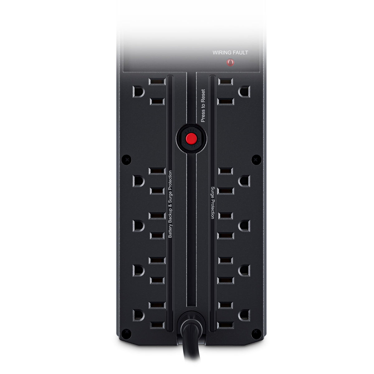 CyberPower CP1500GAVR Line‑Interactive UPS Battery Backup, 1500VA/900W, AVR, 10 Outlets, LCD Display, Mini-Tower, UL Certified