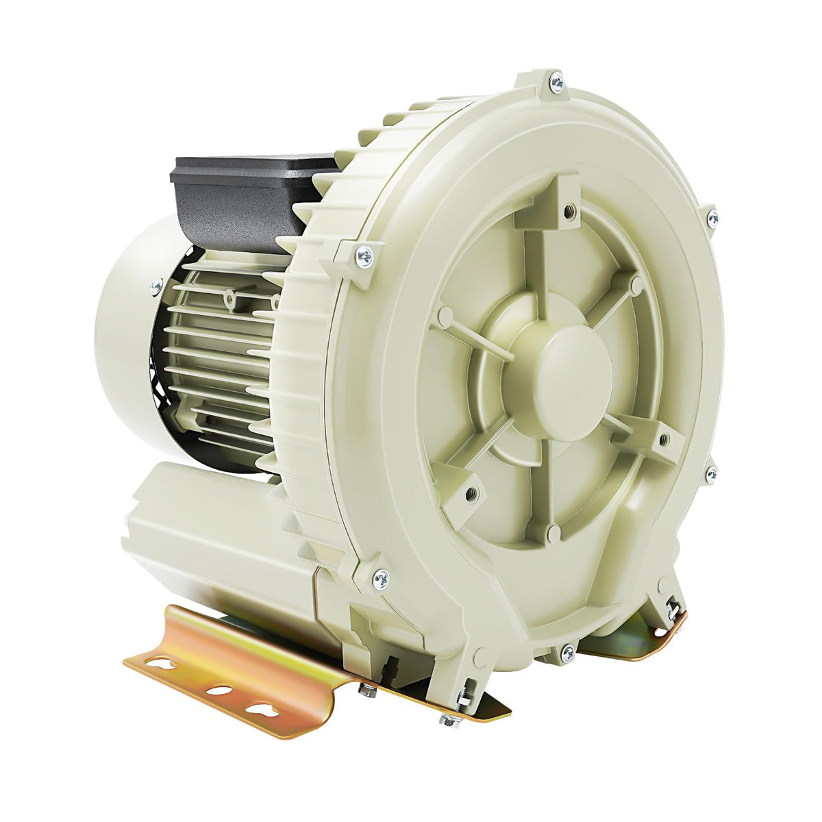 Dfmyhked 370W Aquaculture Vortex Air Blower Pump, 110V 12KPa High Pressure Oxygen Aerator, for Fish Tank Pond Aquarium 60m³/h Commercial Air Pump Blower Dusting