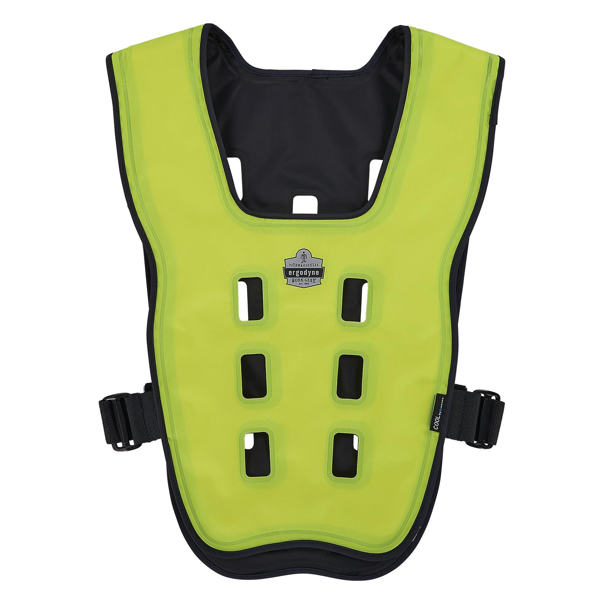 Ergodyne Chill-Its 6684 Evaporative Cooling Vest, Drip Free Cooling, Adjustable Personalized Fit, Easy Activation