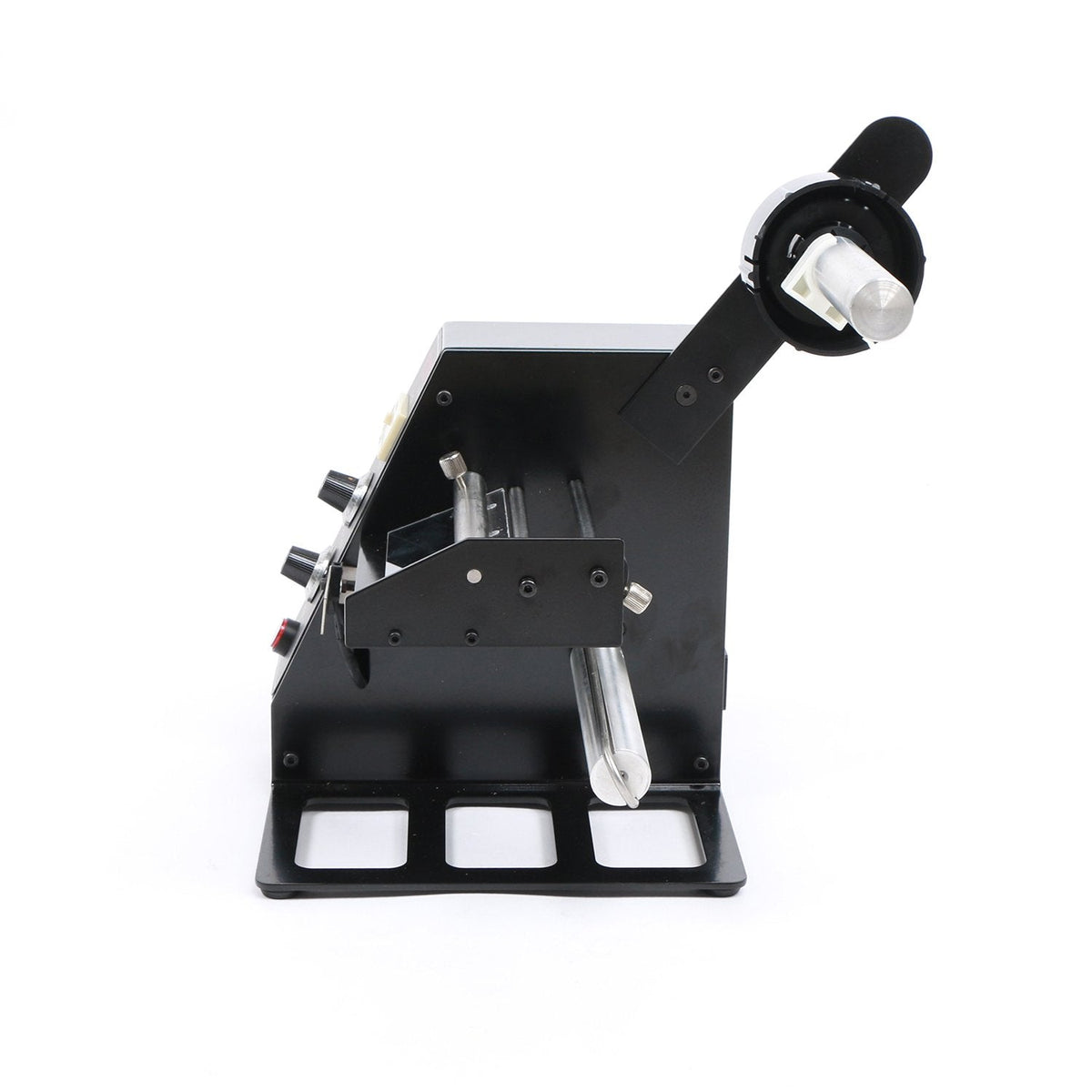 U.S. Solid Automatic Label Dispenser Machine Label Stripper Separating Machine Speed Control 3-10 m/min, Auto Counter 0-999999 with Memory Function, Protect Function Fast Motor