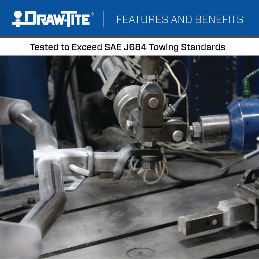 Draw-Tite 76084 Class 3 Trailer Hitch, 2 Inch Square Receiver, Compatible with 2013-2015 Subaru XV Crosstrek Except Hybrid
