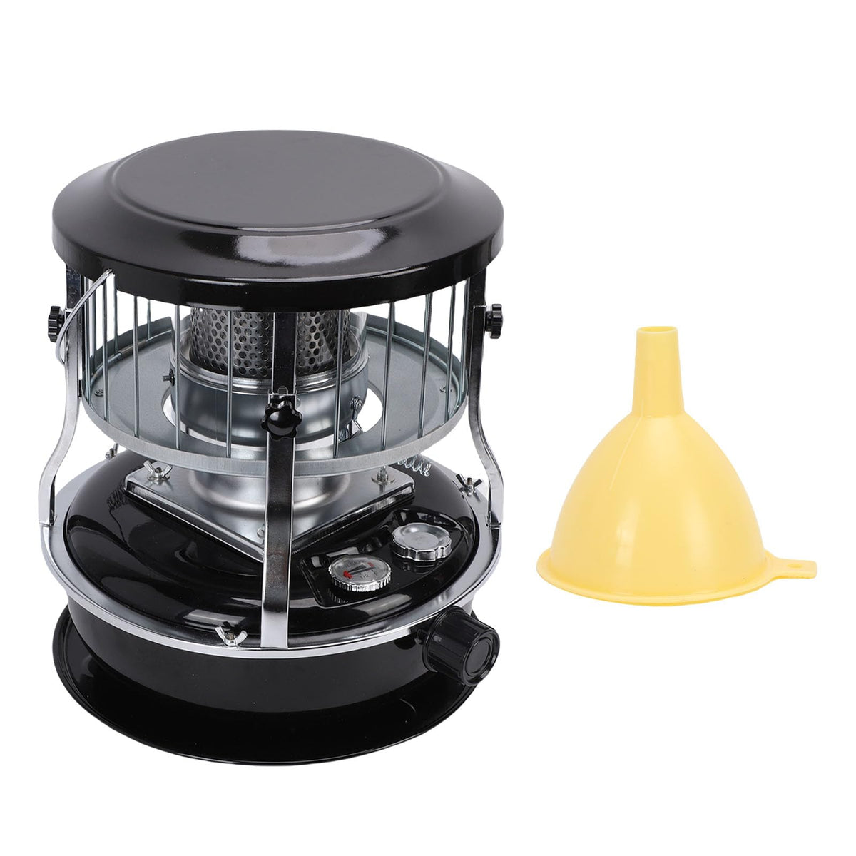 Denash 2 in 1 Portable Kerosene Heater & Stove, 9000 BTU Non-Electric Indoor Outdoor Heater, Portable Kerosene Heater with 4.6L Capacity for Home, Camping, Emergency Use