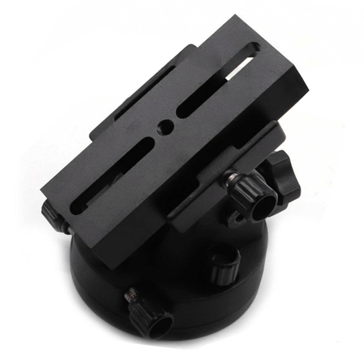 Equatorial Wedge Telescope Mount, Aluminum Alloy Latitude Adjustment Seat for Astronomy and Solar Photography with Universal Compatibility and Precise Control