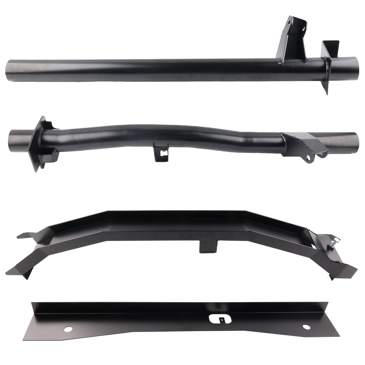 VVORHSBELL Front and Rear Fuel Tank Support Crossmember and Upper Shock Mount Crossmember and Spare Tire Support Plate Compatible with 2007-2014 Chevy Silverado 1500 GMC Sierra 1500 Regular Cab