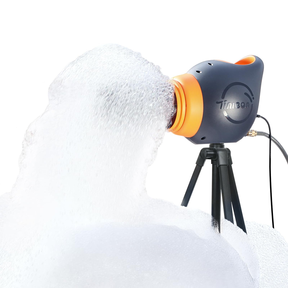 Foam Machine for Families and Party - Easy to Use Foam Making Toy with Large Foams Production, Perfect for Birthdays, Celebrations, and Backyard Events