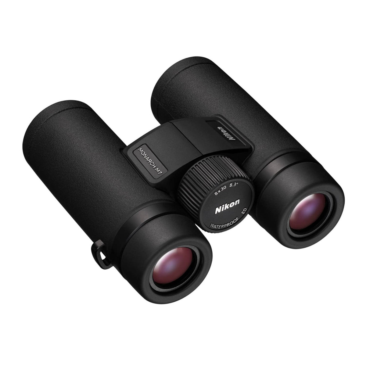 NIKON MONARCH M7 Binoculars | Lightweight Waterproof Fogproof Binoculars with ED Glass & Multilayer Coatings | Wide View, Smooth Focus & Long Eye Relief for Birdwatching, Wildlife & Outdoor Use, 8x30