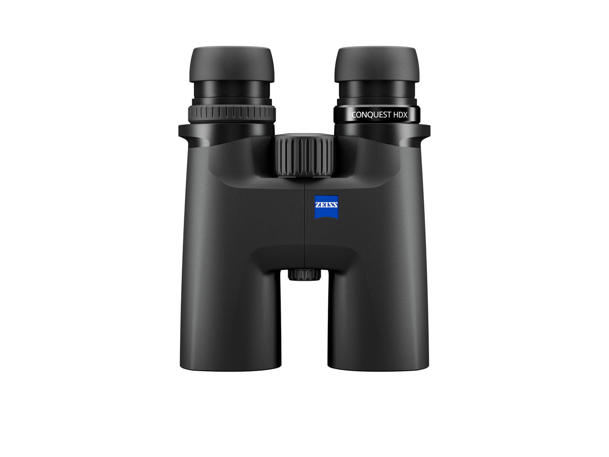 ZEISS Conquest HDX Binoculars 10x42 Waterproof, Compact with LotuTec T* HD Coated Glass for Optimal Clarity in All Weather Conditions for Bird Watching, Hunting, Sightseeing, Black