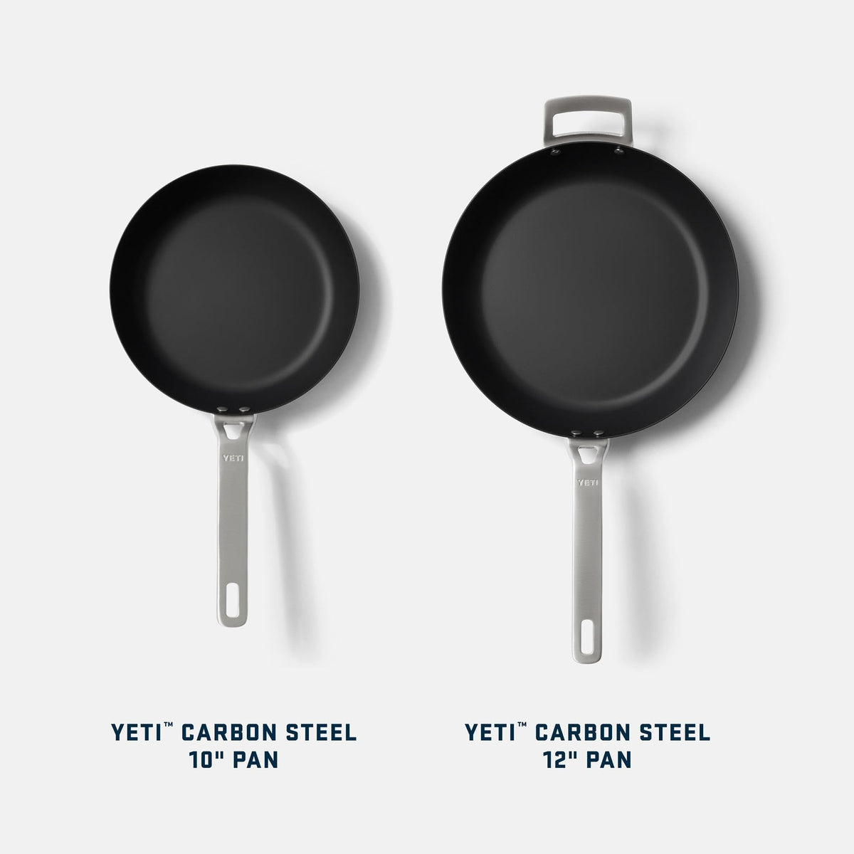 YETI Carbon Steel Skillet 10" - Pre-Seasoned Nonstick, Rust-Resistant, Use on Stovetop, Oven, Grill, or Campfire