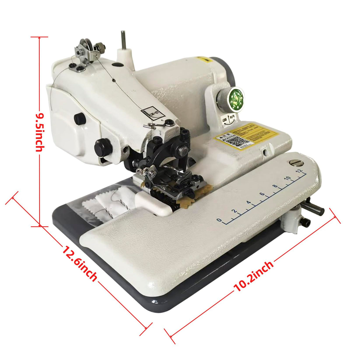 110V Blind Stitch Sewing Machine,Clothes Hem and Cuff Invisible Thread Blind Hemmer Sewing Machine CM-502
