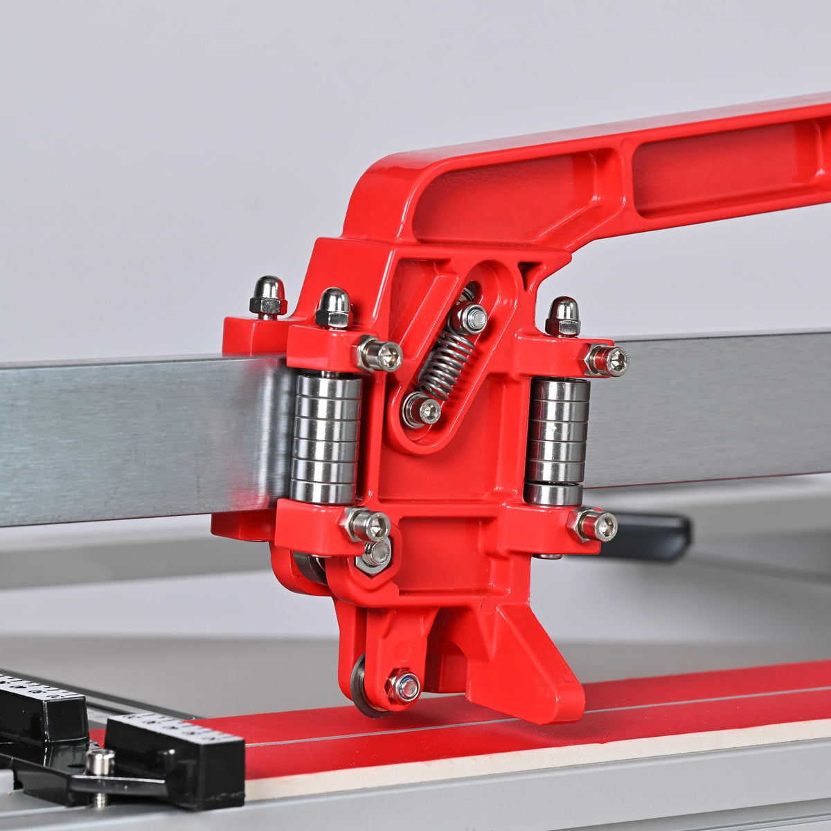 ROJOO 48" 1200mm Ceramic Porcelain Manual Floor Tile Cutter with Sliding Guide,Professional Heavy-Duty Aluminium Base, Adjustable Measurement Scale R2823 (48inch)