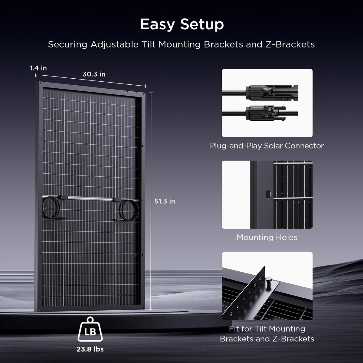 Callsun N-Type 16BB 200W Bifacial Solar Panel, 200 Watt Solar Panel for 12V Battery Systems, 25% High Efficiency, Dual-Module Parallel Anti-Shade Design, for RV Van Marine Home Rooftop Off-Grid