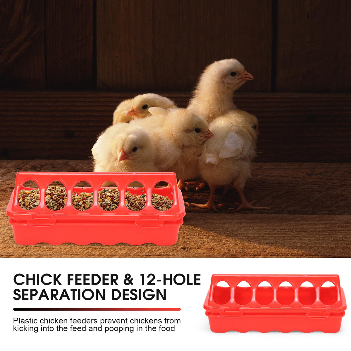 GIFANK Chick Brooder Box for Chicks Baby Chick Starter Kit Brooding Playpen Portable Chicken Fence Pen with Chick Heating Plate Perch Feeder Waterer for Poultry Duck and Quail