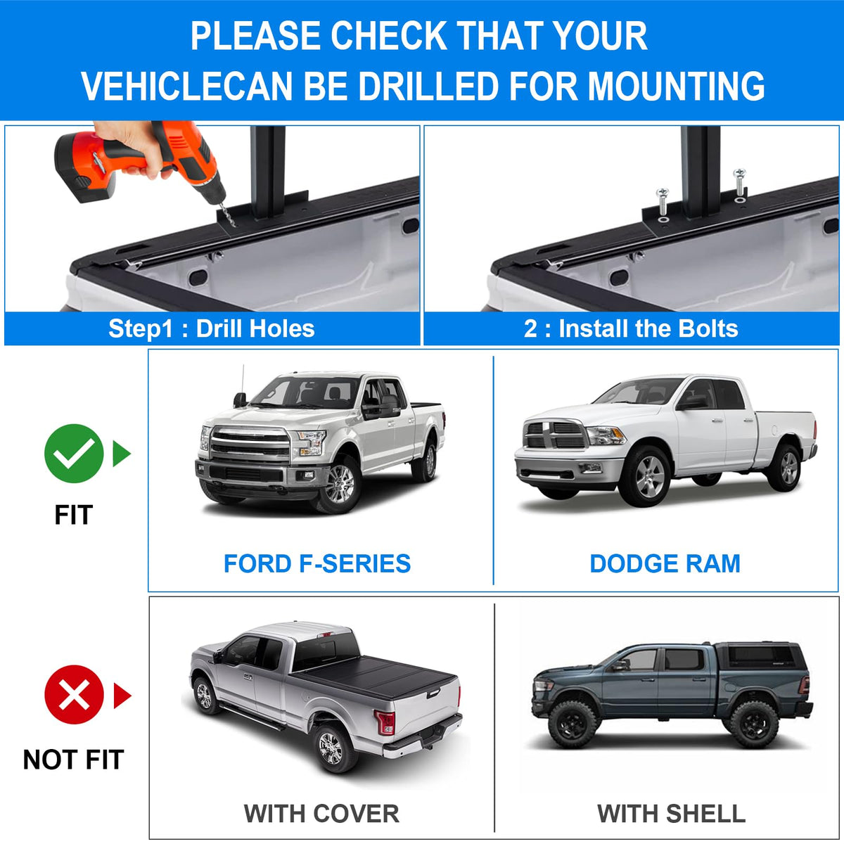 LMYYGOO Adjustable Truck Ladder Rack, Universal Trailer Rack - Width & Height Adjustable Aluminum Rack with 800LB Capacity & 2 Straps for Lumber, Ladders, Kayak