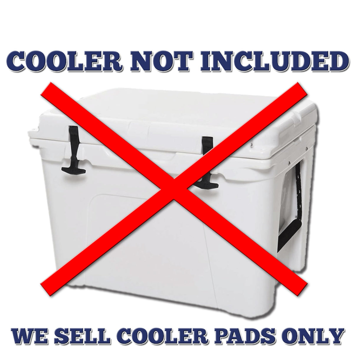 USATuff SeaDek EVA Mat Cooler Pad fits YETI 65 Tundra | Peel & Stick Application | Non Slip Comfort Accessories - US Flag (Black-StormGray)
