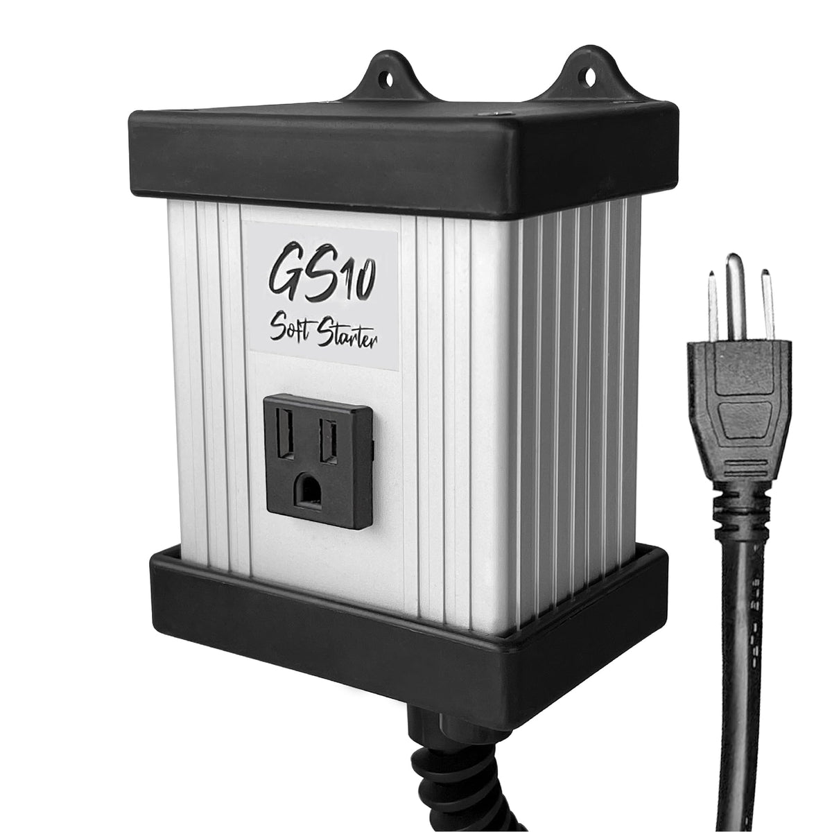 Torque Tamer GS10 Soft Starter Fully Automatic Heavy Duty Universal for Power tools Miter Saw Table Saw Grinder Router Planer etc. (120V, 15A max.)