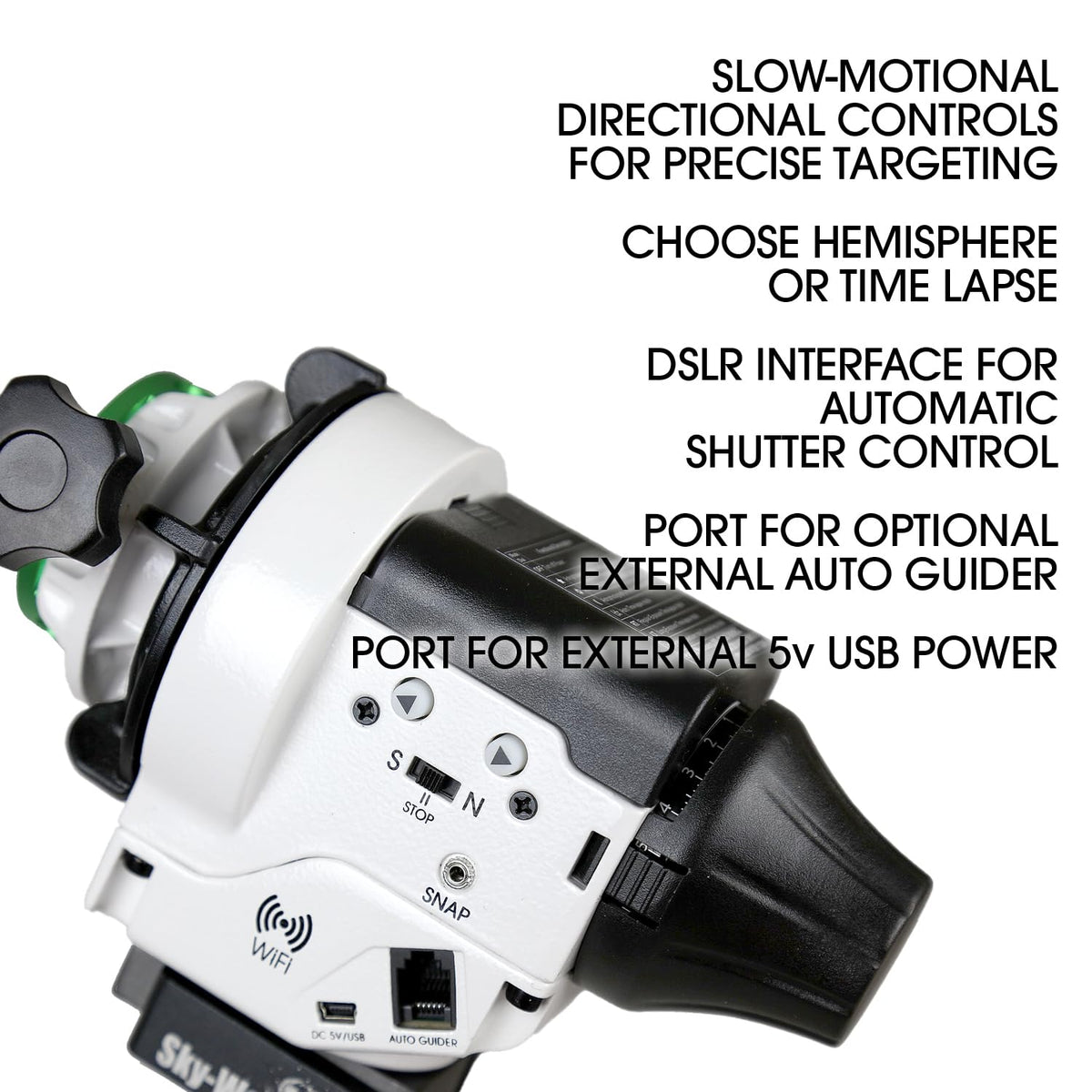 Sky-Watcher Star Adventurer 2i Pro Pack – Motorized DSLR Night Sky Tracker Equatorial Mount for Portable Nightscapes, Time-Lapse and Panoramas – Wi-Fi App Camera Control – Long Exposure (S20512)