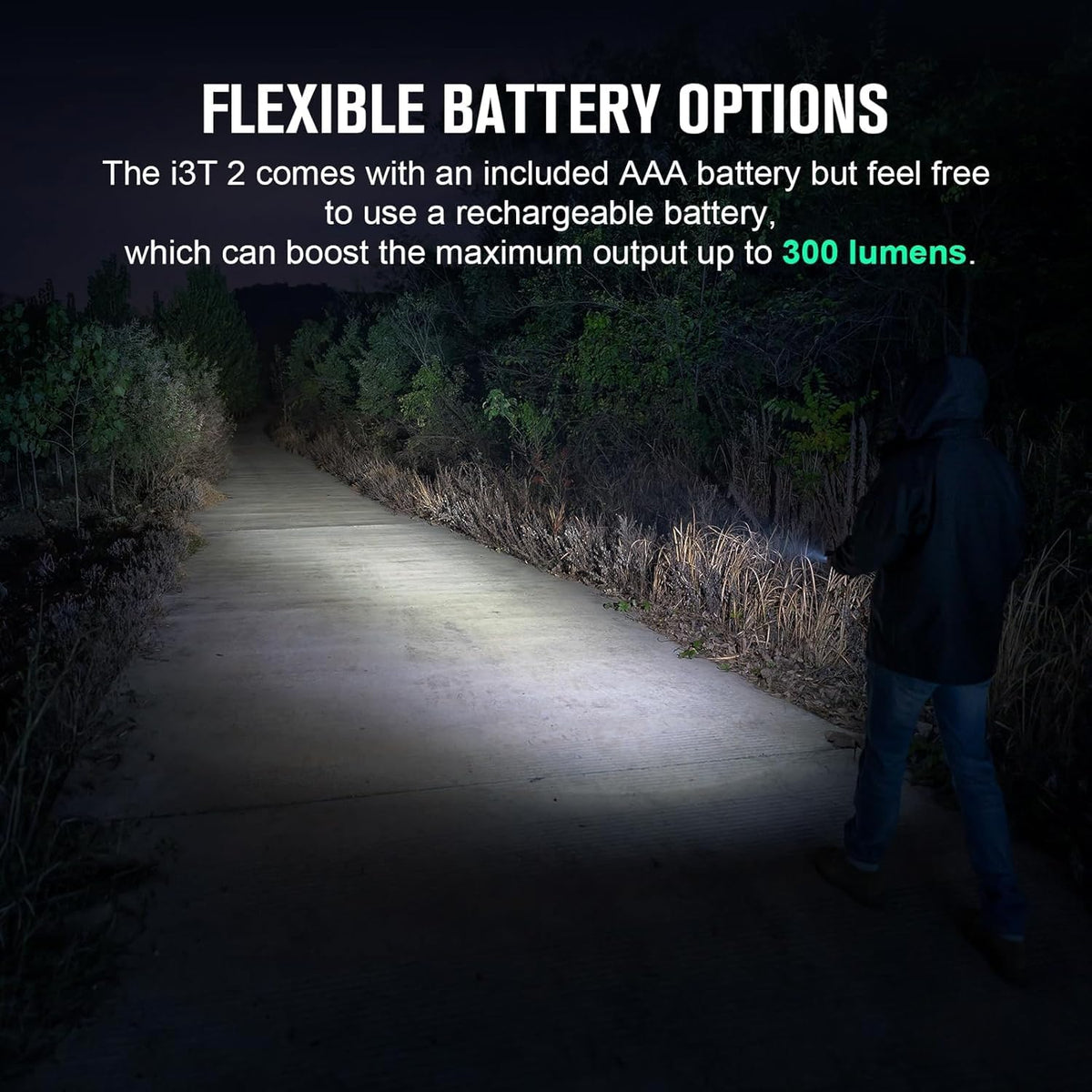 OLIGHT I3T 2 EOS Pocket EDC Flashlight, 200 Lumens Compact Bright Handheld Flash Lights Bundle with atonUltra EDC Flashlight Rechargeable, 1800 Lumens Small Pocket Light with Dual Charging